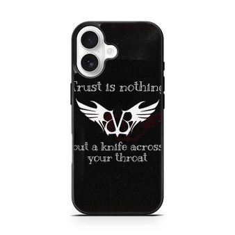 Black Veil Brides Quotes iPhone 17 Case