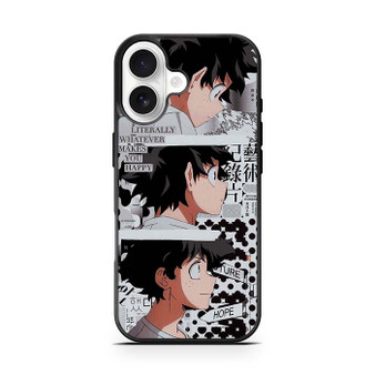 My Hero Academia Deku's Quotes iPhone 17 Case