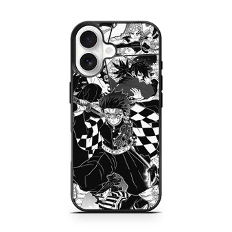 Demon Slayer Tanjiro And All Hashira iPhone 17 Case
