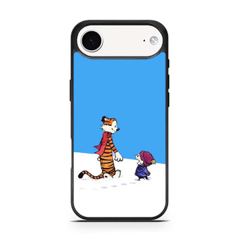 Calvin and Hobbes Wanna Make Snowman iPhone Air Case