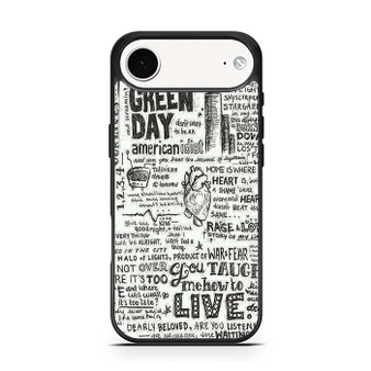 Green Day Lyrics iPhone Air Case