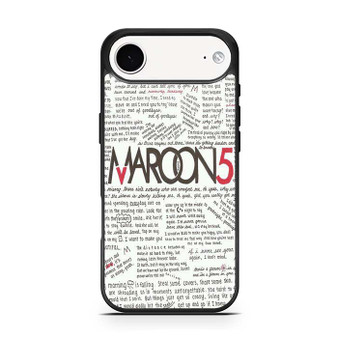 Marron 5 Lyrics iPhone Air Case