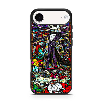 Nightmare before christmas stained glass iPhone Air Case