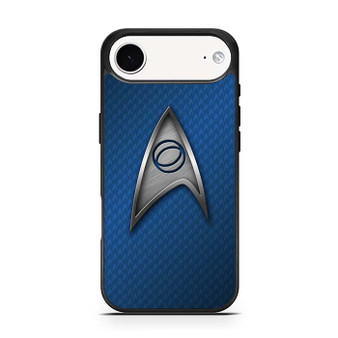 Star Trek Logo Blue Metal iPhone Air Case