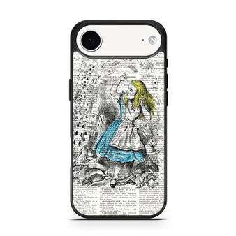 vintage book alice iPhone Air Case