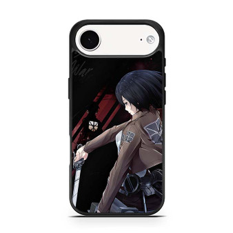 Attack On Titan Mikasa Quotes 2 iPhone Air Case Attack On Titan Mikasa Quotes 2 iPhone Air Case