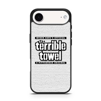 The Terrible Towel Pittsburgh Steelers in Brick iPhone Air Case