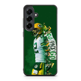 Aaron Rodgers Green Bay Packers 4 Samsung Galaxy S25 FE Case