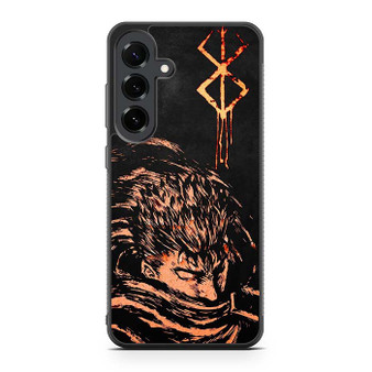Berserk Guts in Abstract Art Samsung Galaxy S25 FE Case