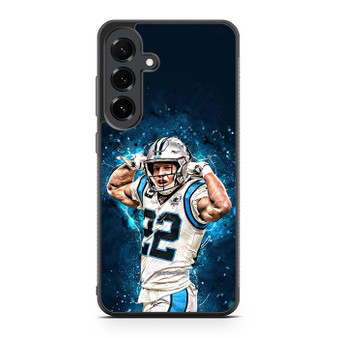 Carolina Panthers Christian McCaffrey 22 Samsung Galaxy S25 FE Case