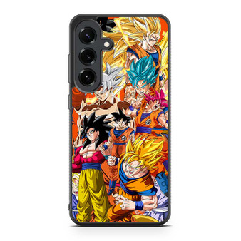 Son Goku Dragonball Collage Samsung Galaxy S25 FE Case