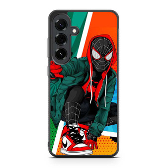 Spiderman Miles Morales Art Style Samsung Galaxy S25 FE Case