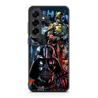 Star wars Darth Vader and Boba Fett Samsung Galaxy S25 FE Case