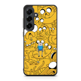 Adventure Time Jake Collage Samsung Galaxy S25 FE Case