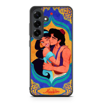 Aladdin And Jasmine Hugging Samsung Galaxy S25 FE Case