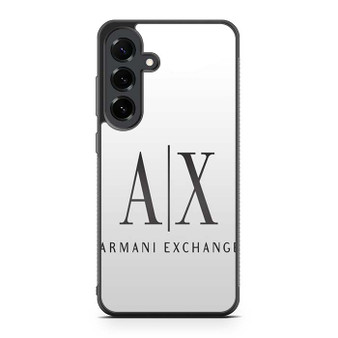 Armani exchange white Samsung Galaxy S25 FE Case