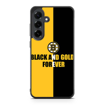 Boston Bruins Black And Gold Forever Samsung Galaxy S25 FE Case
