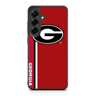 Georgia Athletics American Football 2 Samsung Galaxy S25 FE Case