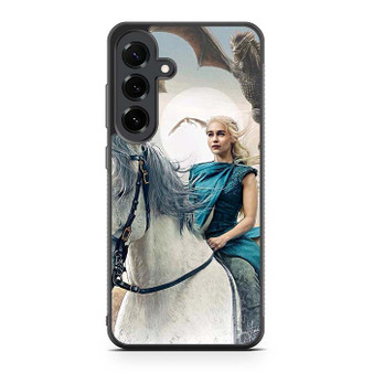 Khaleesi in Game Of Thrones Samsung Galaxy S25 FE Case