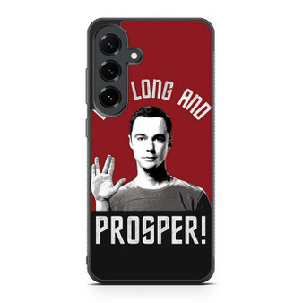 Live Long And Prosper Star trek the big bang theory Samsung Galaxy S25 FE Case