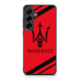 Maserati Car Red Strip Samsung Galaxy S25 FE Case