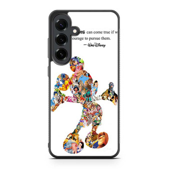 Mickey Mouse Character Montage Samsung Galaxy S25 FE Case