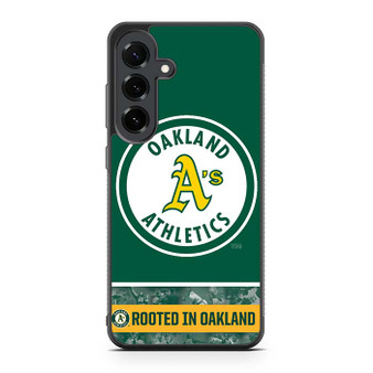 Oakland Athletics Rooted In Oakland Samsung Galaxy S25 FE Case
