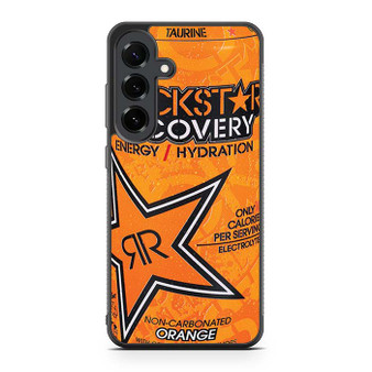 rockstar energy drink recovery orange Samsung Galaxy S25 FE Case