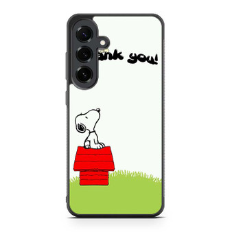 Snoopy Thank You Samsung Galaxy S25 FE Case Snoopy Thank You Samsung Galaxy S25 FE Case