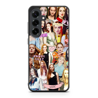 sophie turner collage Samsung Galaxy S25 FE Case sophie turner collage Samsung Galaxy S25 FE Case