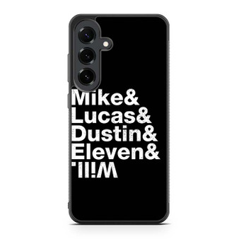 Stranger Things Mike Lucas Dustin Eleven Will Samsung Galaxy S25 FE Case
