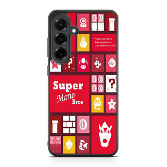 Super Mario Bros Samsung Galaxy S25 FE Case