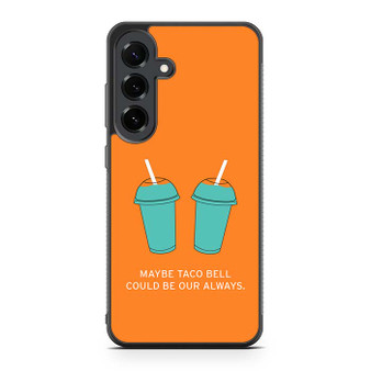 Taco Bell Quotes Samsung Galaxy S25 FE Case