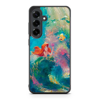 the little mermaid painting Samsung Galaxy S25 FE Case