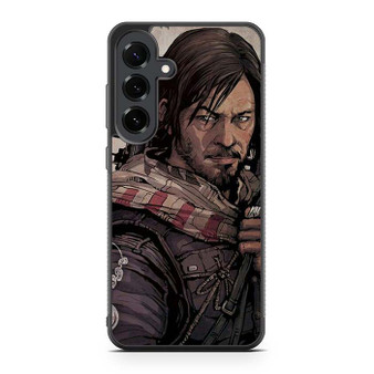 The Walking Dead Daryl Dixon Artwork Samsung Galaxy S25 FE Case
