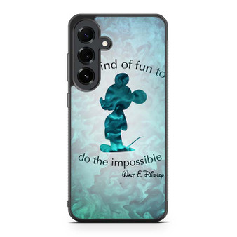 Walt Disney Art Quote Samsung Galaxy S25 FE Case Walt Disney Art Quote Samsung Galaxy S25 FE Case