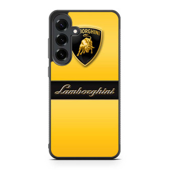 yellow lamborghini Samsung Galaxy S25 FE Case