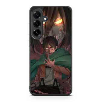 Attack on Titan Eren Jeager 1 Samsung Galaxy S25 FE Case Attack on Titan Eren Jeager 1 Samsung Galaxy S25 FE Case