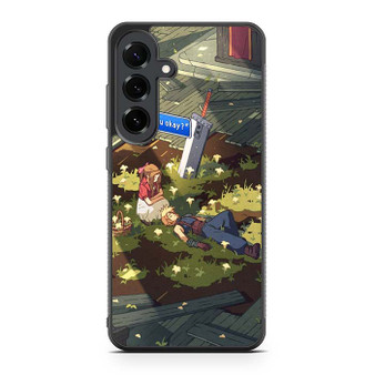 Final Fantasy VII Aerith and Cloud Samsung Galaxy S25 FE Case