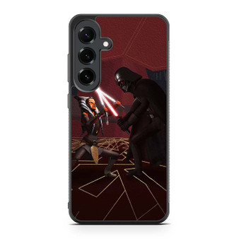 Star Wars Ahsoka vs Vader Samsung Galaxy S25 FE Case
