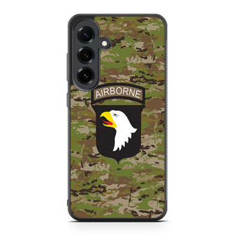 101st Airborne Division in Camo Samsung Galaxy S25 FE Case