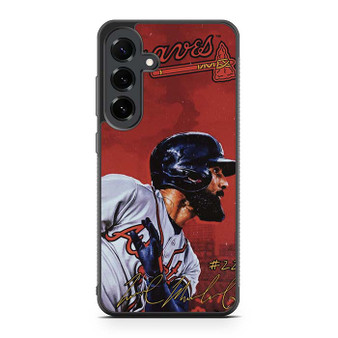 Atlanta Braves Number 22 Samsung Galaxy S25 FE Case