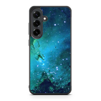 Green Galaxy Mliky Way.jpg Samsung Galaxy S25 FE Case