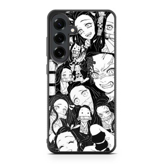 Nezuko Demon Slayer Collage Samsung Galaxy S25 FE Case