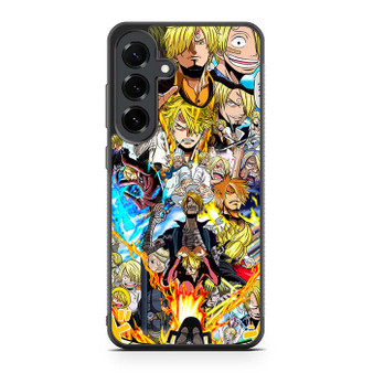 One Piece Sanji Collages 2 Samsung Galaxy S25 FE Case