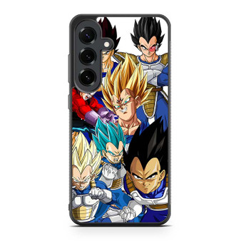 Vegeta Dragon Ball Collage Samsung Galaxy S25 FE Case Vegeta Dragon Ball Collage Samsung Galaxy S25 FE Case