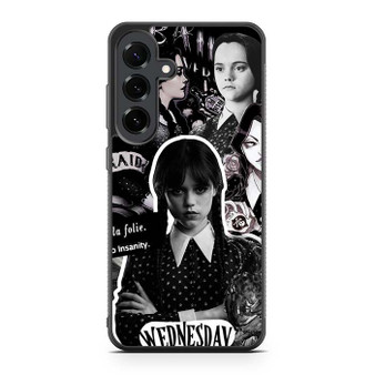 Wednesday The Addams Familly Collage Samsung Galaxy S25 FE Case Wednesday The Addams Familly Collage Samsung Galaxy S25 FE Case