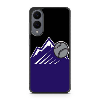 Colorado rockies 99 Samsung Galaxy S25 Edge Case Colorado rockies 99 Samsung Galaxy S25 Edge Case