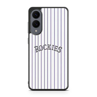 Colorado rockies baseball Samsung Galaxy S25 Edge Case Colorado rockies baseball Samsung Galaxy S25 Edge Case