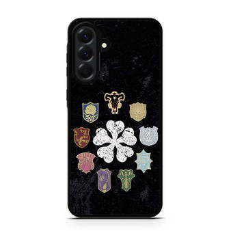 Black Clover Logos Samsung Galaxy A56 Case